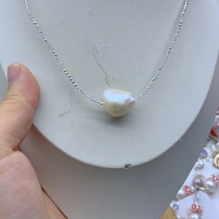 淡水珍珠未镶嵌颈饰