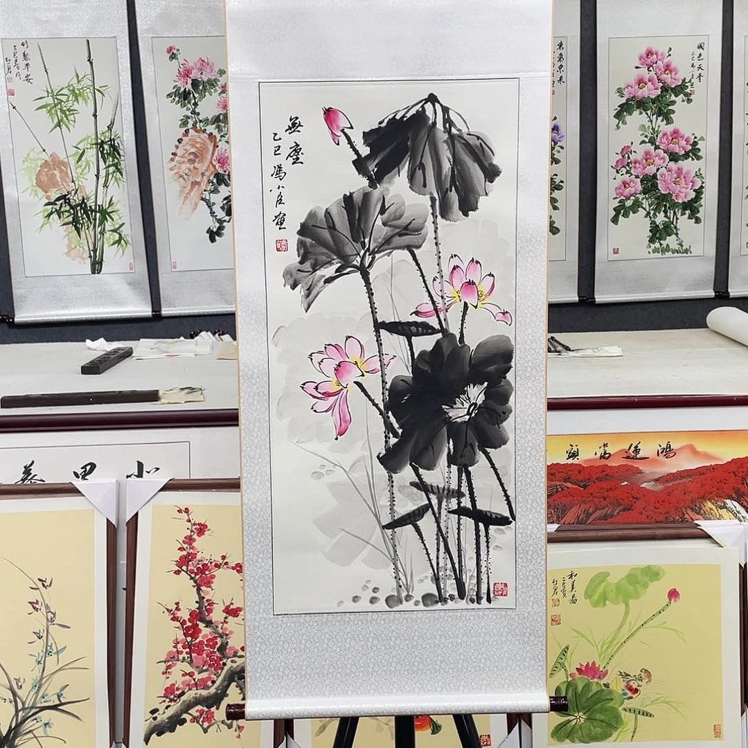 国画手写手绘作品