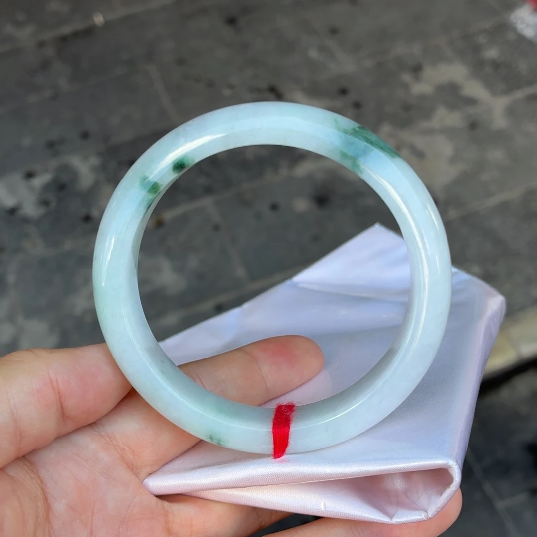翡翠未镶嵌手镯天然缅甸翡翠手镯