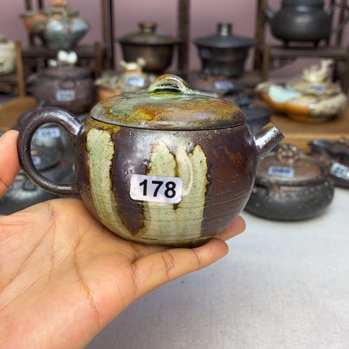 壶裸柴烧陶瓷茶具