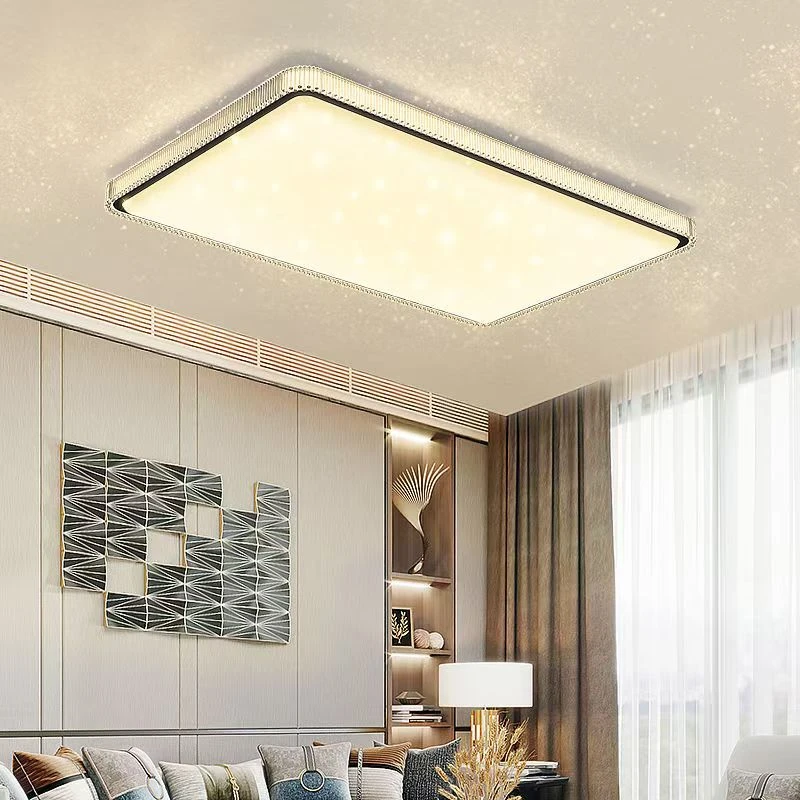 2025新款具简约现代长方形LED吸顶灯全屋套餐组合灯卧室灯客厅灯