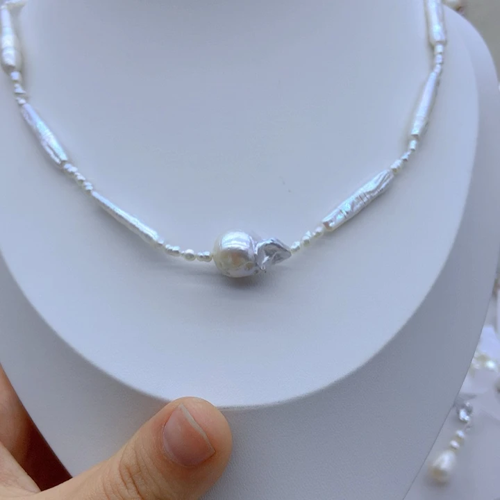 淡水珍珠颈饰未镶嵌