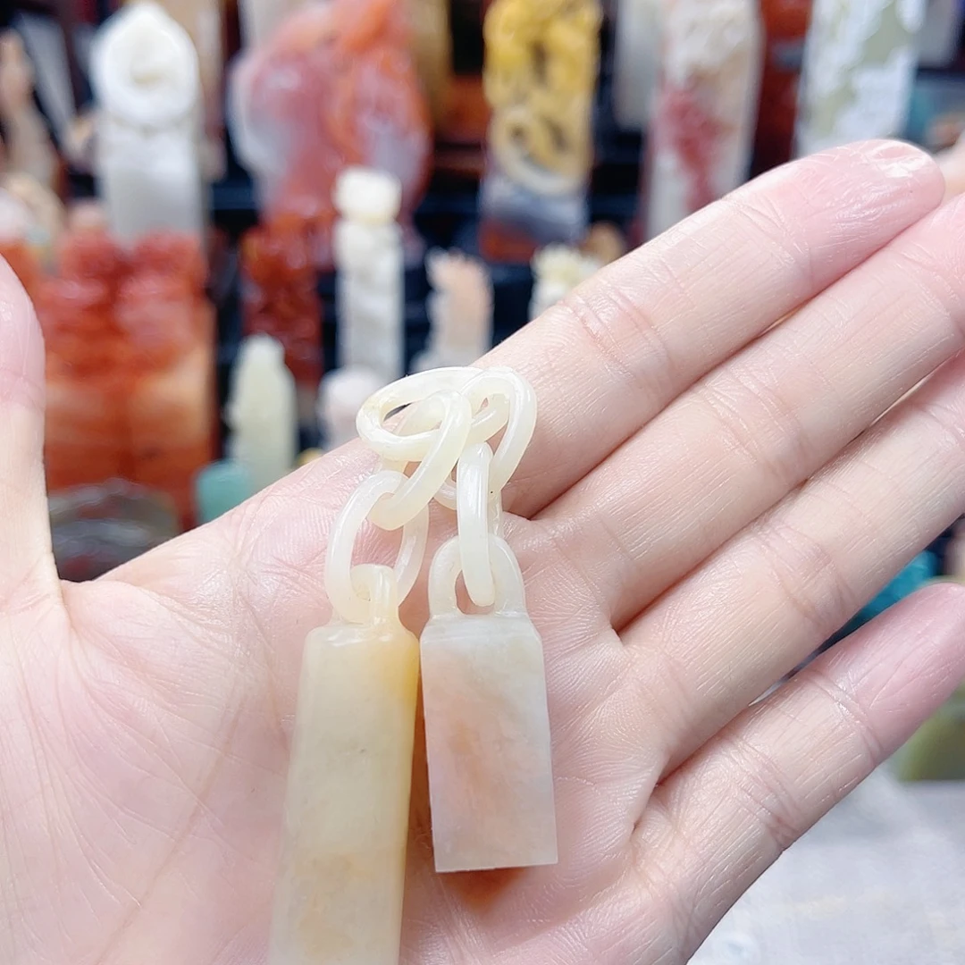 印石昌化石4726包邮包刻