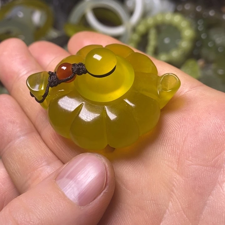 岫玉天然岫玉颈饰未镶嵌