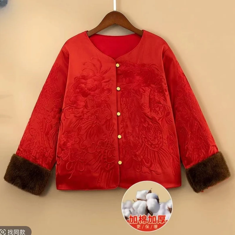 6068【繁花】重工刺绣款外套