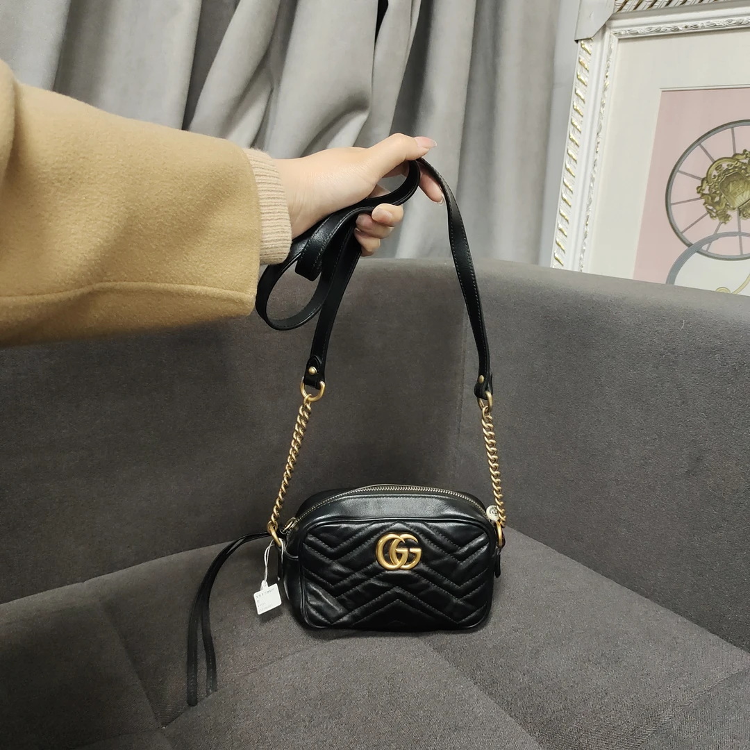 95新 GUCCI/古驰 兔兔奢 G专属/古驰斜挎包/250106003