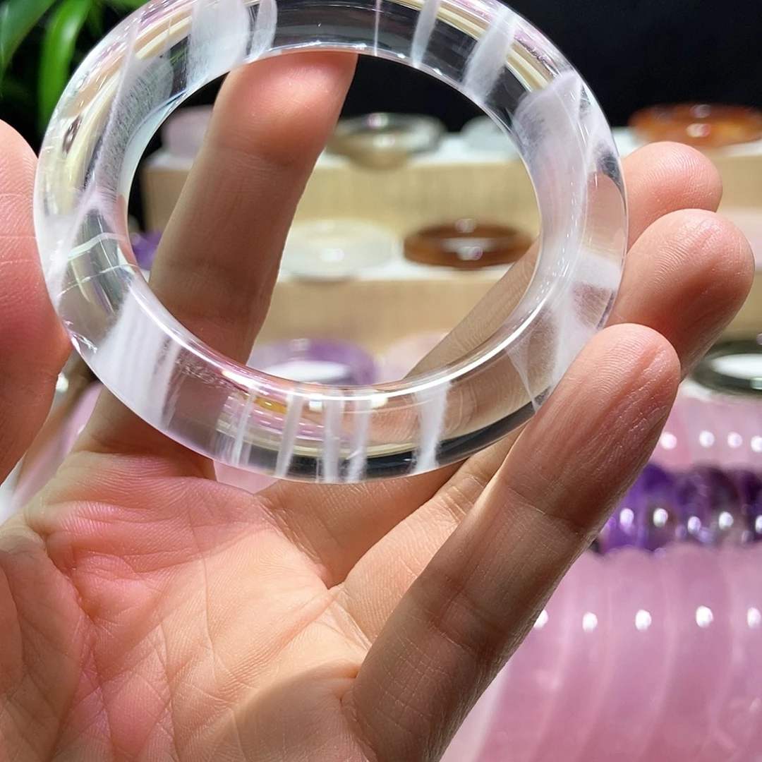 快***$水晶手镯未镶嵌58圈口