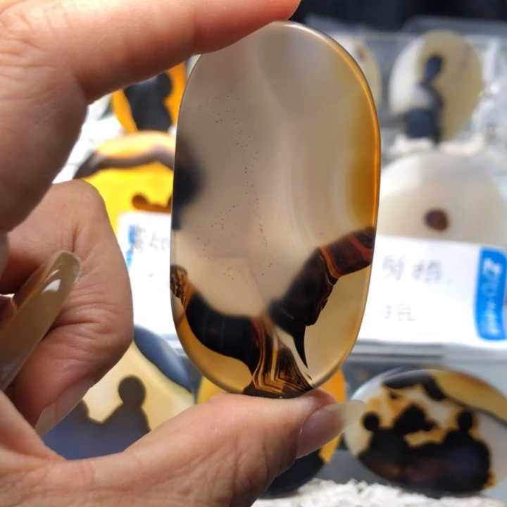 合金玛瑙/玉髓珠宝奇石68