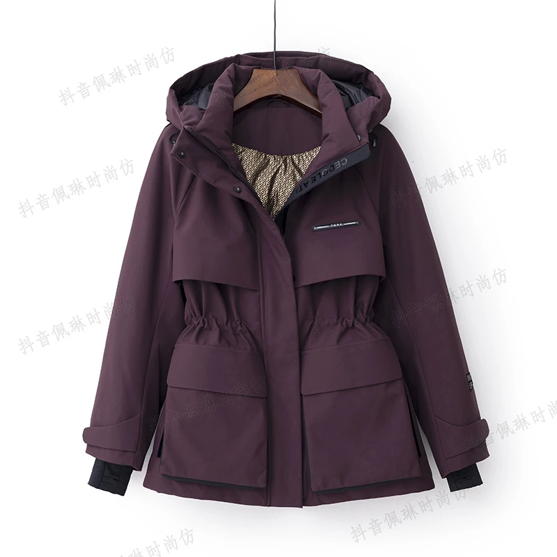 【反季大清仓,跑量补贴】派克工装保暖羽绒服女士高级感户外百搭