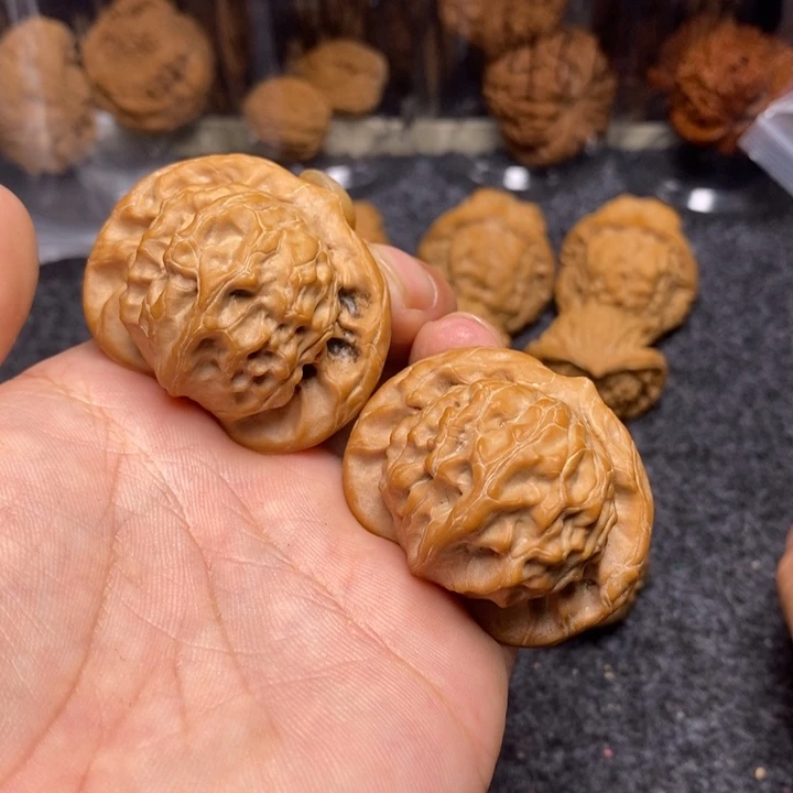 吊坠文玩核桃45全品大耳朵图图