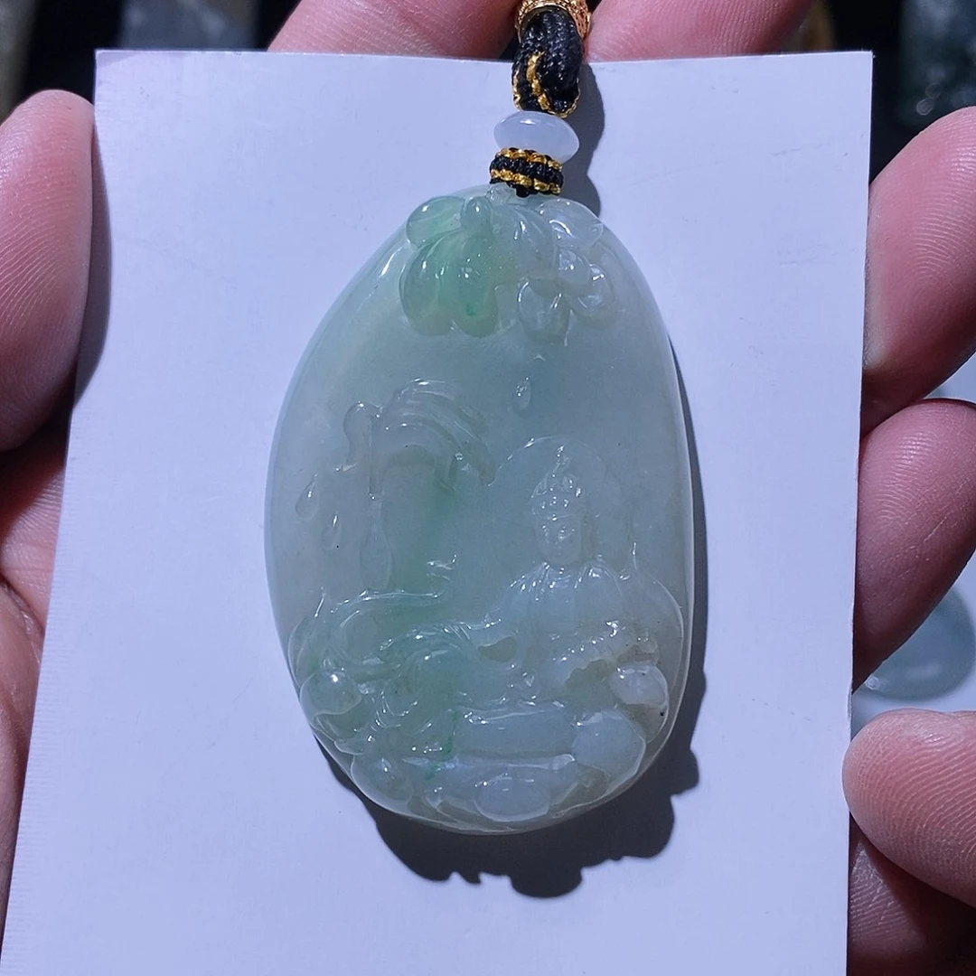 吊坠(不含链)未镶嵌翡翠挂件