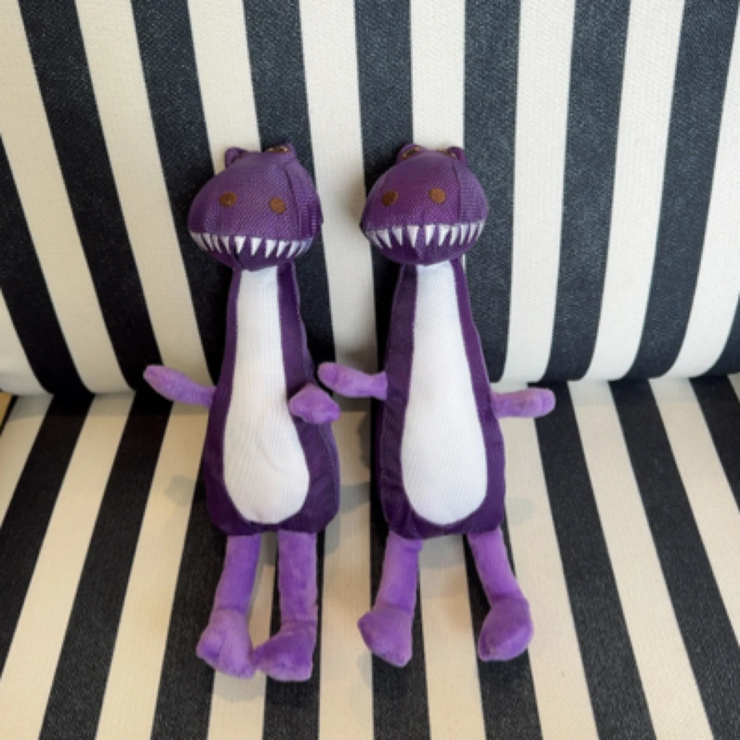 外贸原单狗狗玩具互动陪伴耐撕咬毛绒发声玩具清洁口腔拉扯磨牙洁