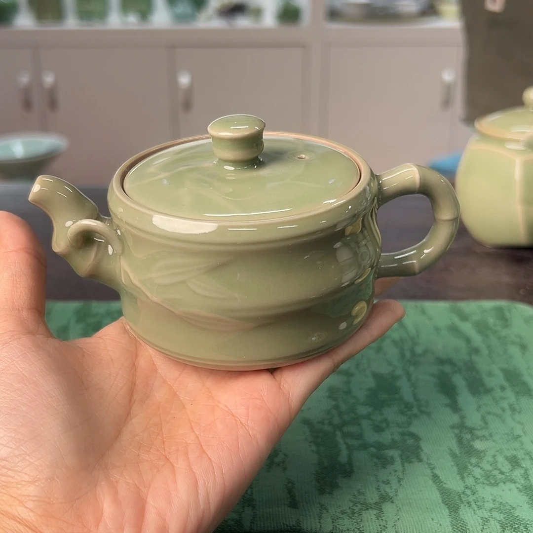 云间青瓷龙泉小米茶器