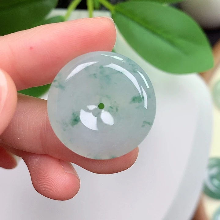 颈饰未镶嵌翡翠平安扣 24-5.3mm