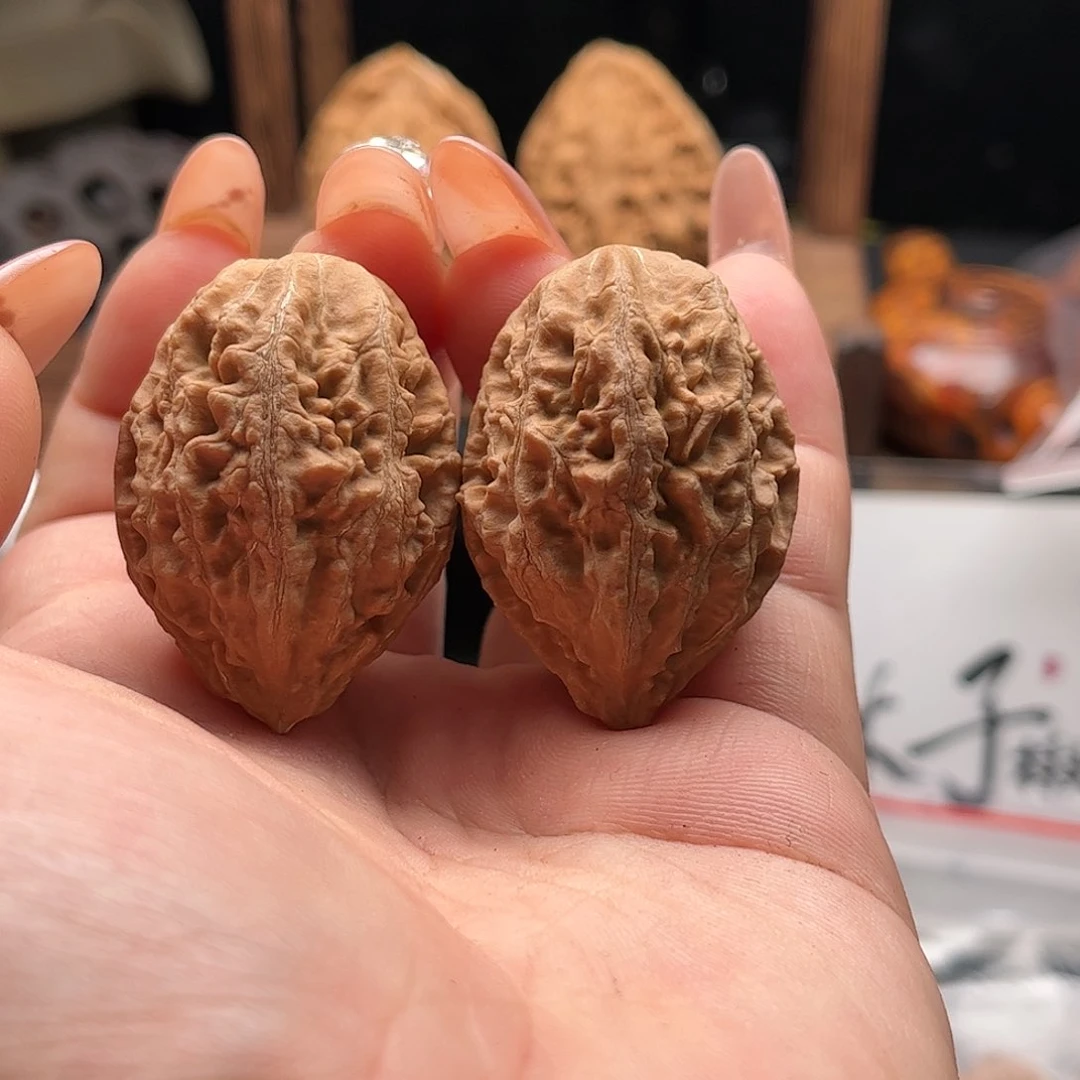 文玩核桃把件关东木子家楸大胖72