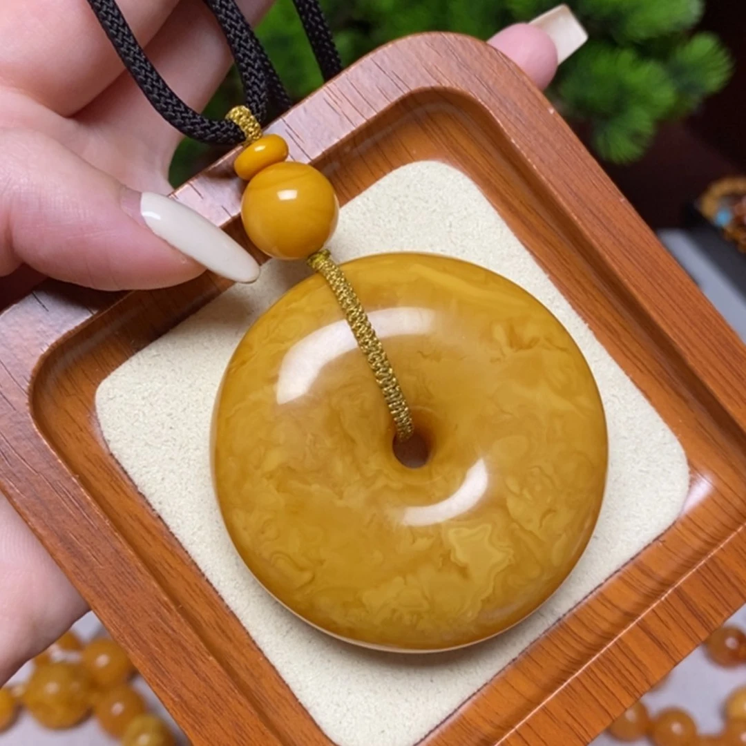 【闪购商品】未镶嵌颈饰蜜蜡项链