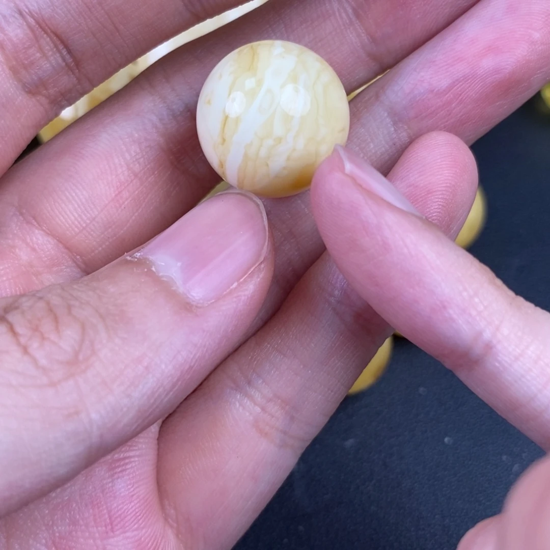 裸石琥珀未镶嵌虎皮沁色28