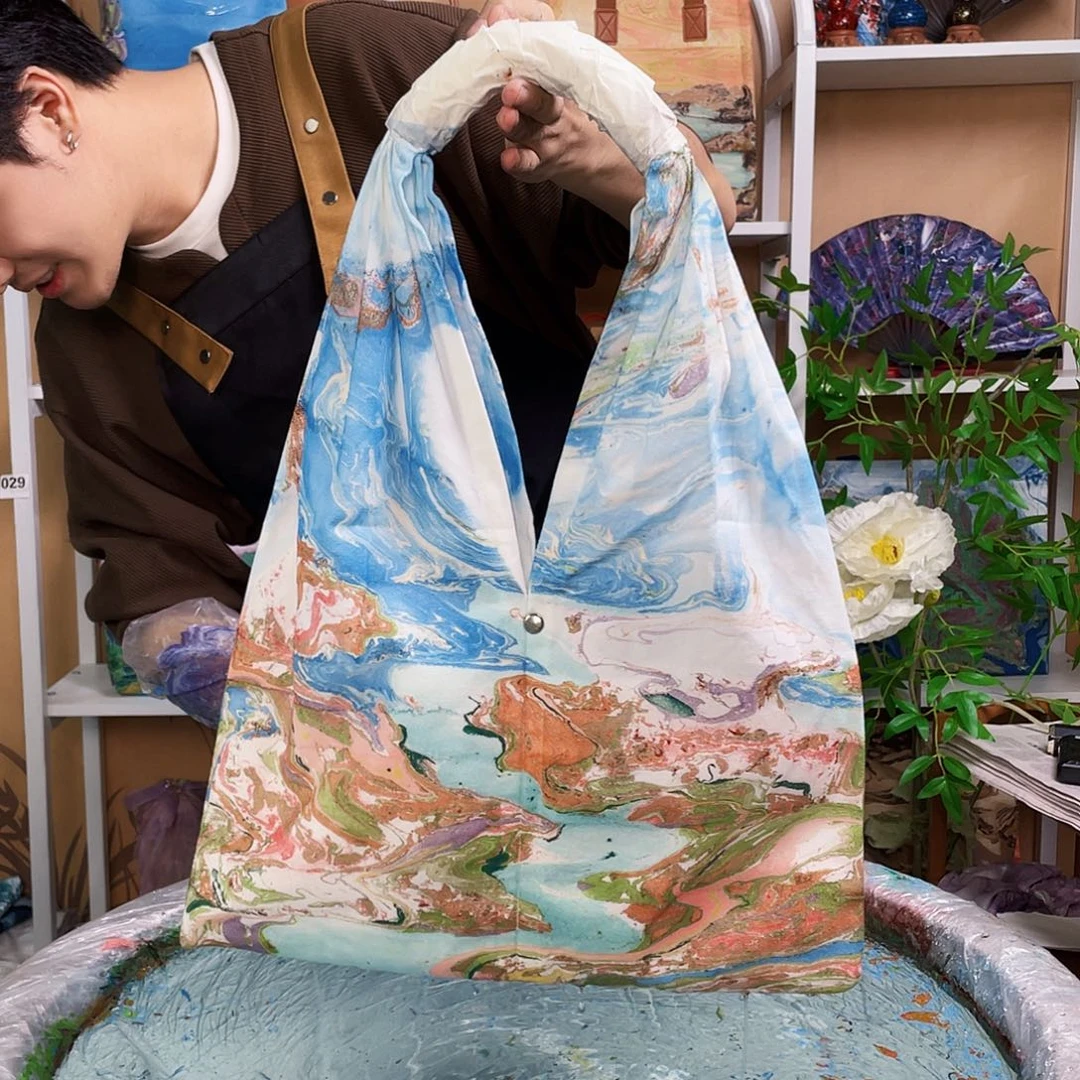 大漆包包 仙气满满