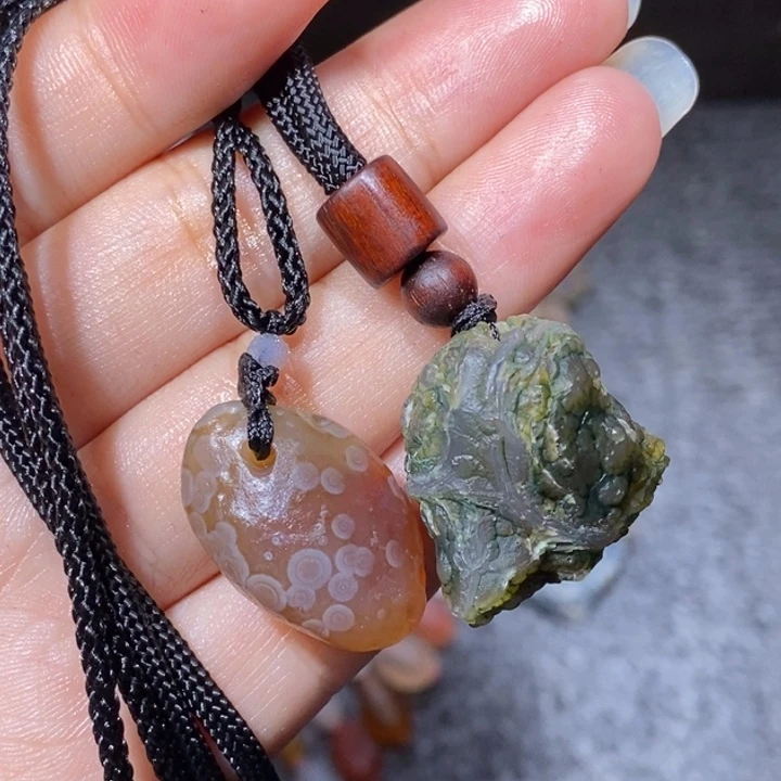 玛瑙/玉髓珠宝半成品未镶嵌驿*