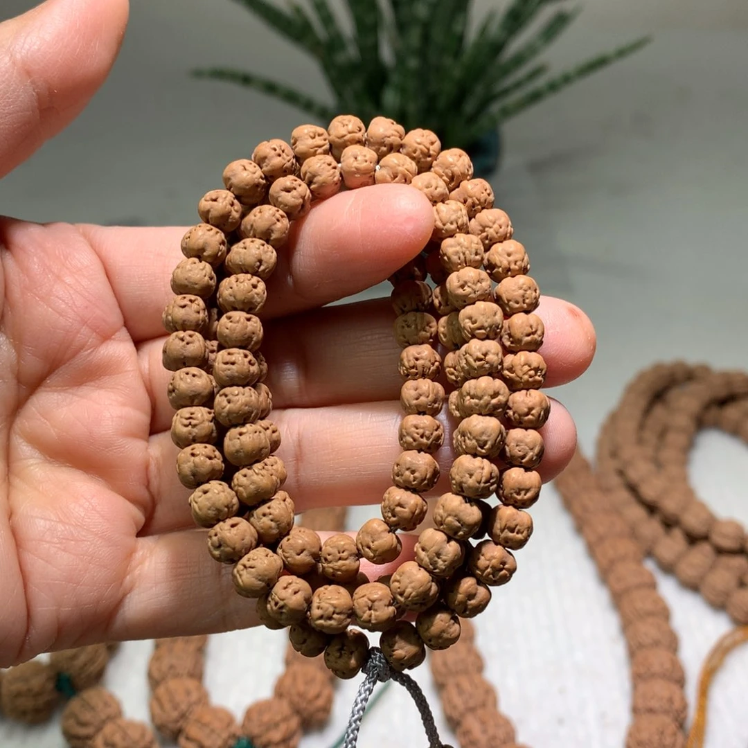 金刚菩提吊坠佛手108尺寸6.4