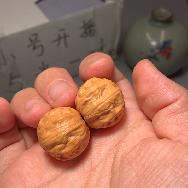 文玩核桃把件南瓜153