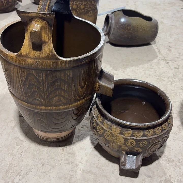 粗陶口径25/35，20/16进水口2厘米