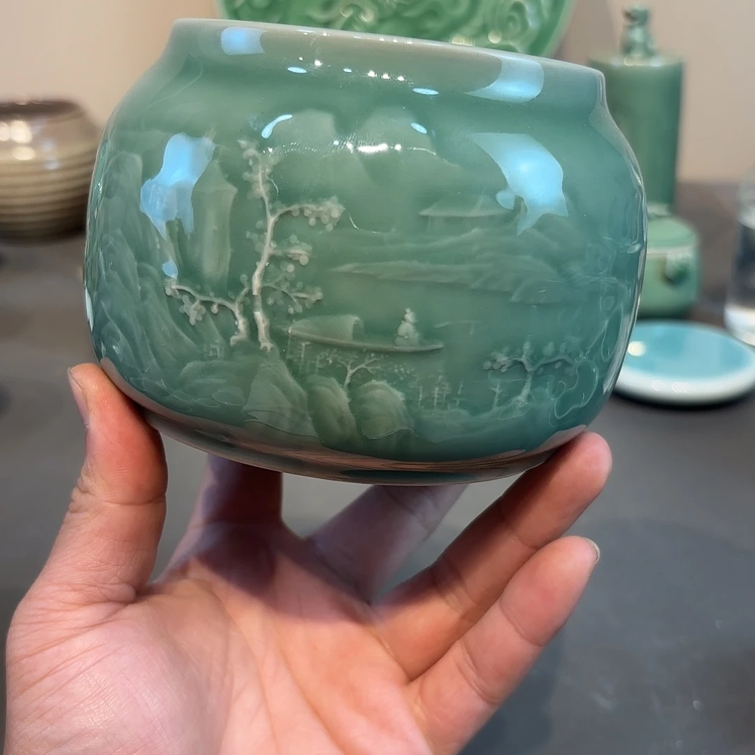 瓷片龙泉青瓷福利青瓷