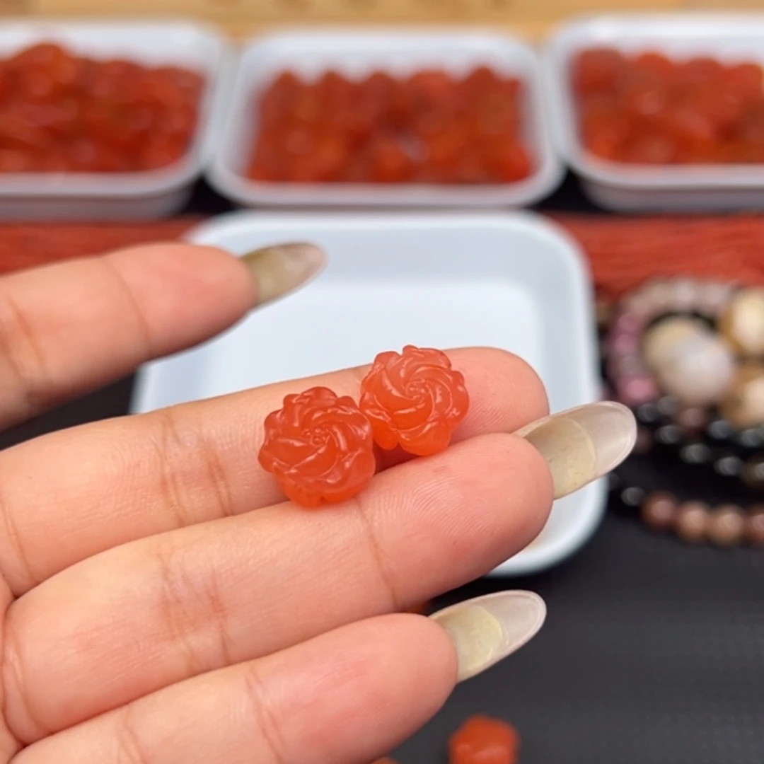 南红玛瑙未镶嵌吊坠(不含链)
