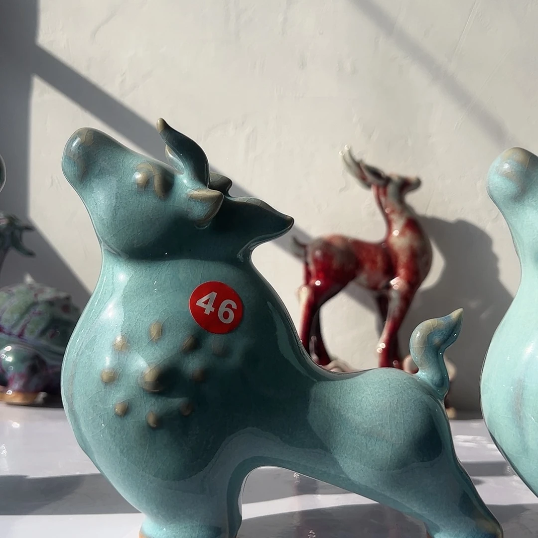 摆件郑家钧窑摆件