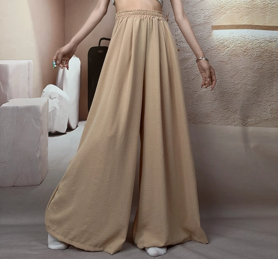 2025新款现代舞女宽松显瘦日常练功形体古典民族舞舞蹈裤子