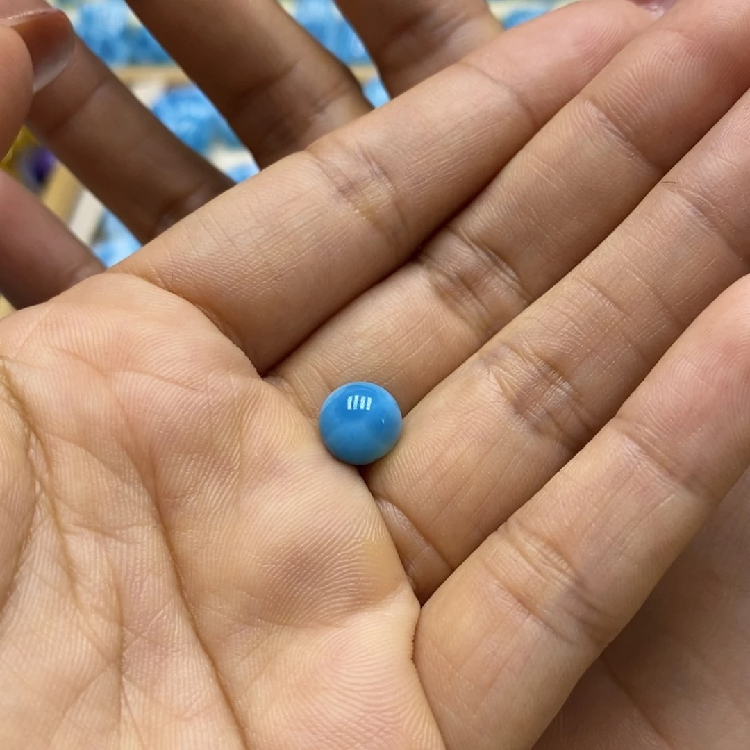 针钠钙石（海纹石）颈饰未镶嵌a****