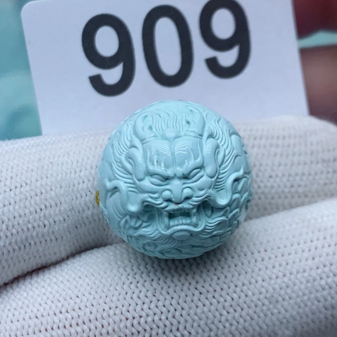 董***兔绿松石未镶嵌珠宝奇石