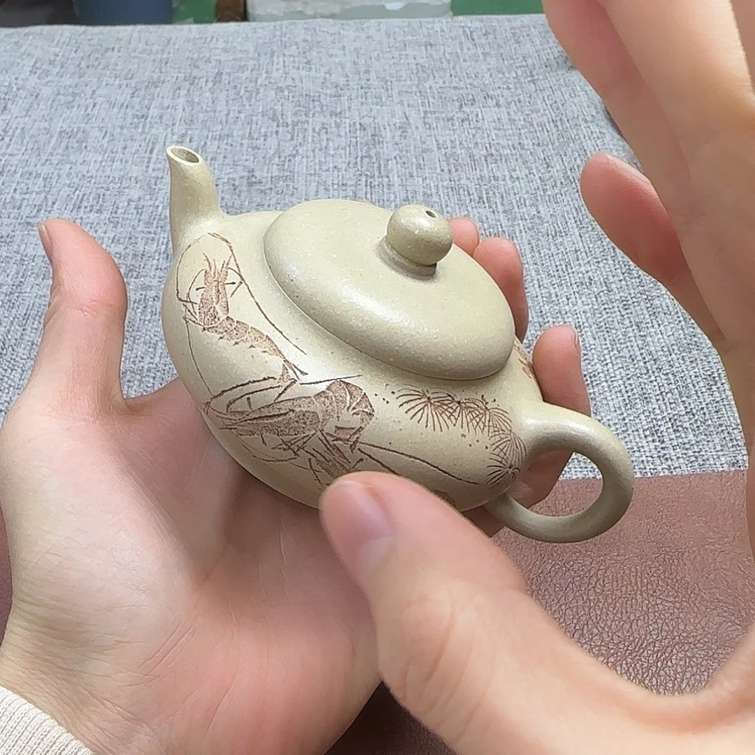紫砂茶壶民间手艺人全手工制作