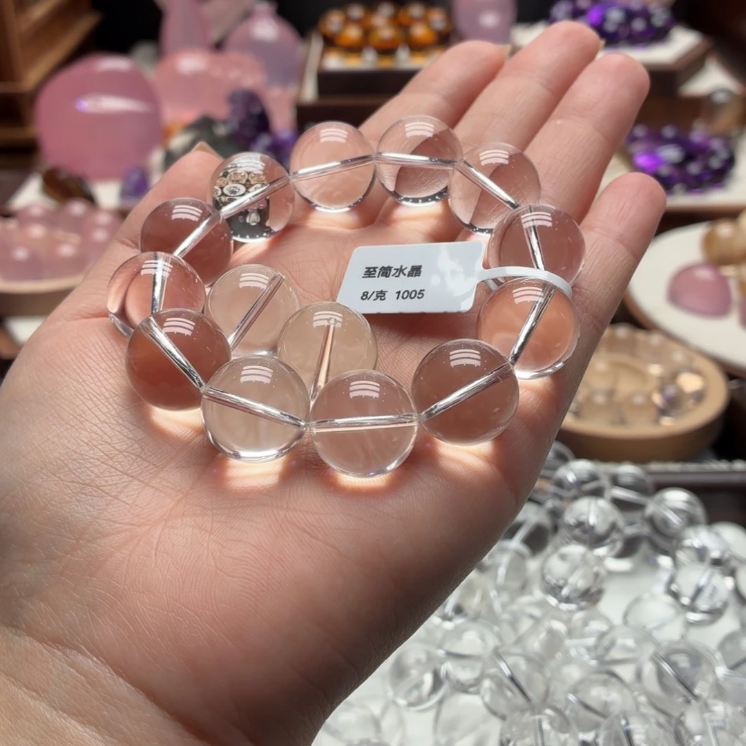 梦***女未镶嵌手链水晶16m