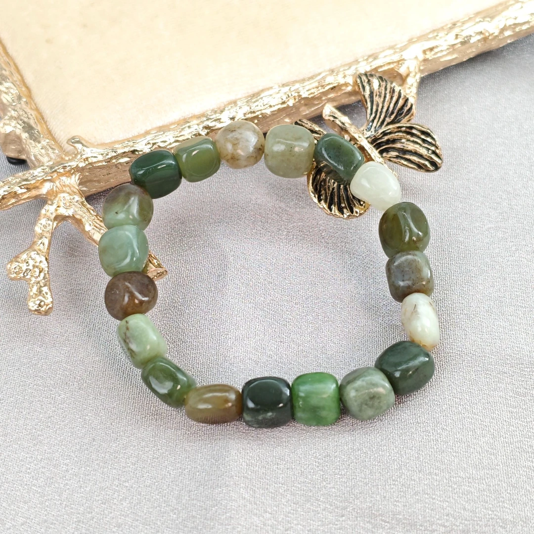 时尚和田玉多宝随形手串/HG-HTYSC-17（多样性发货）