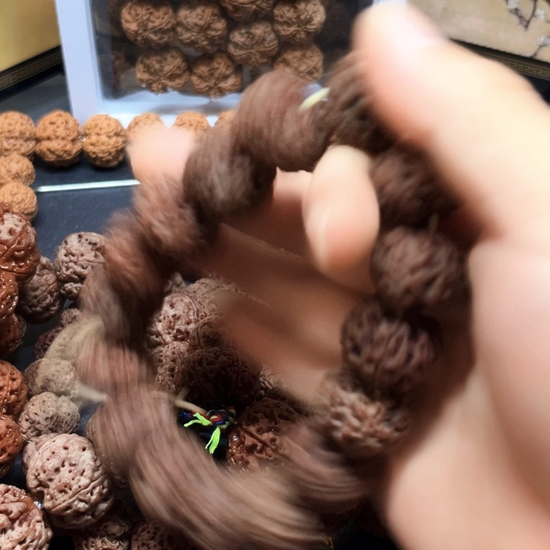 专***板手串金刚菩提六瓣雪花形小精品