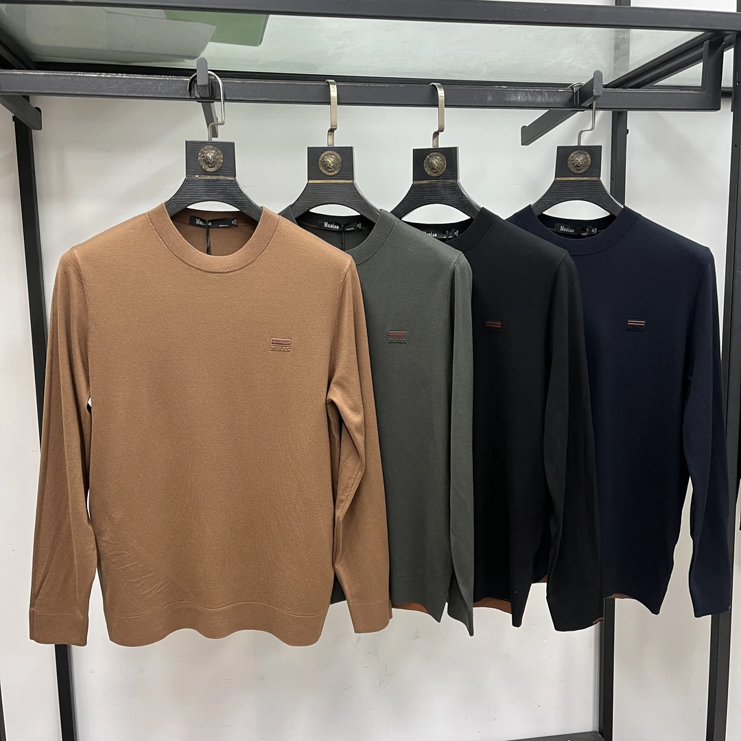 25年早春新款男士圆领百搭针织毛衣-86835