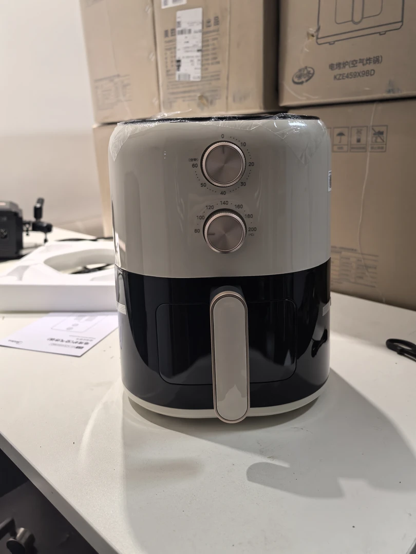 美的空气炸锅可视家用智能大容量新款电烤箱电炸锅一体官方正品