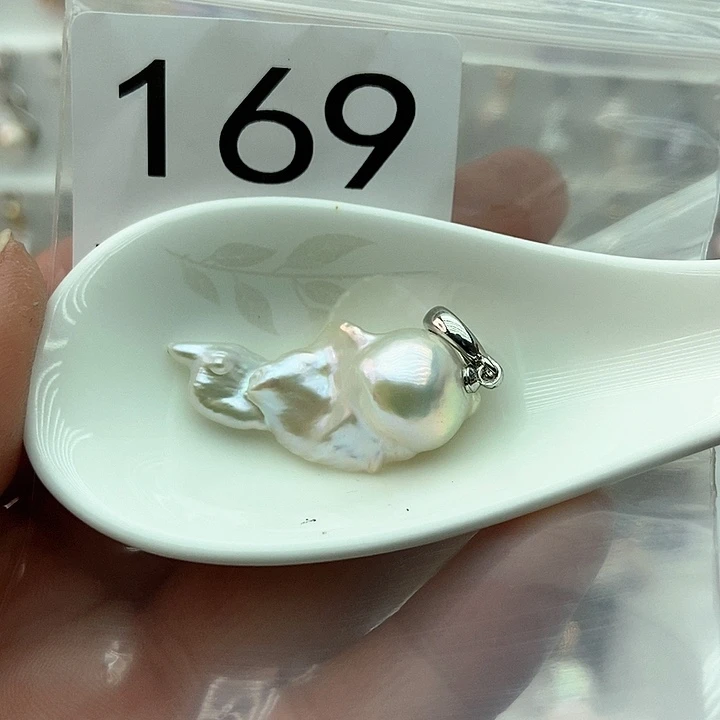 淡水珍珠颈饰银S925镶嵌
