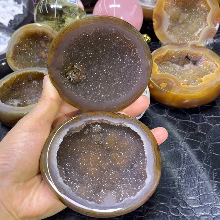 未镶嵌发饰水晶全抛软糖盆