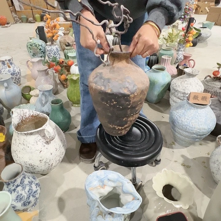 摆件陶景德镇陶瓷花瓶工厂