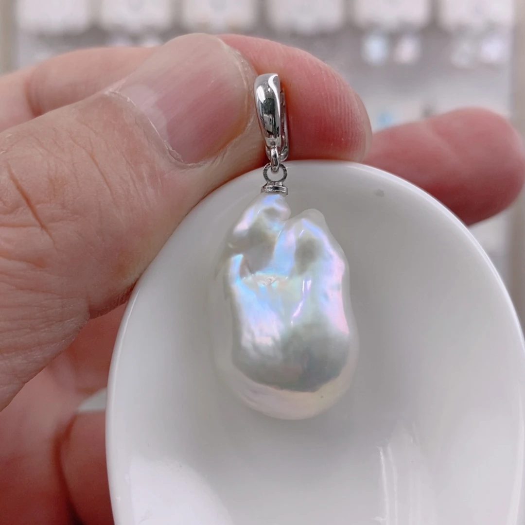 未镶嵌颈饰淡水珍珠