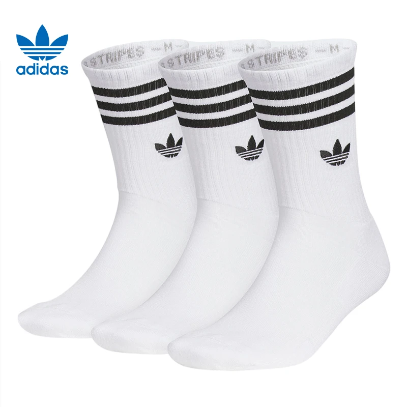 adidas阿迪达斯【环】三叶草男女运动休闲袜子JP1275