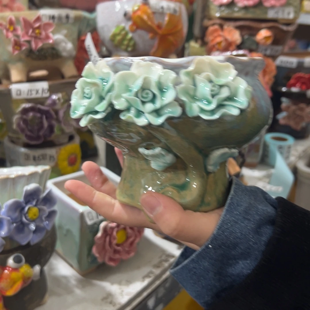 瑕疵498 花盆，拍满20发货，退款拉黑