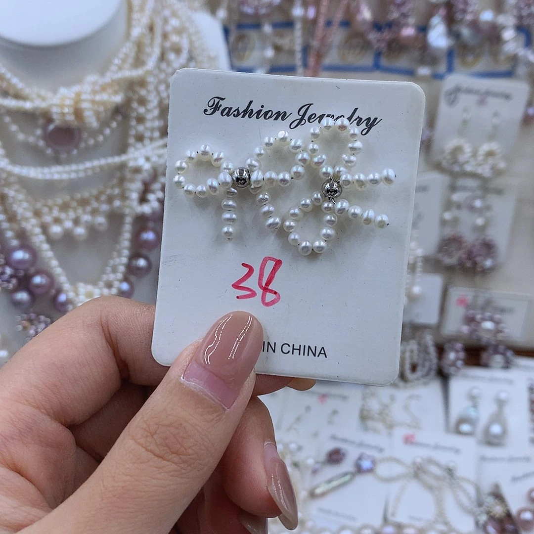 项链22K金镶嵌淡水珍珠