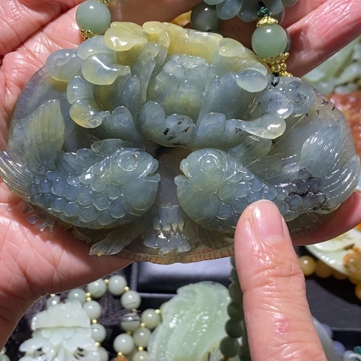 岫玉岫玉吊坠未镶嵌