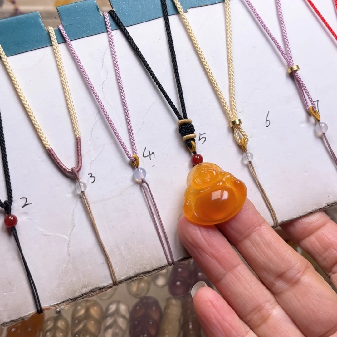 时***客玛瑙/玉髓未镶嵌颈饰