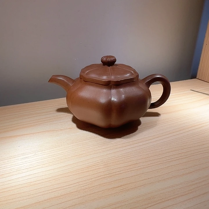 紫砂茶壶用****4宜兴原矿手工紫砂壶