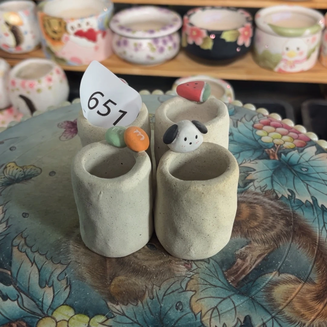 小****651多肉花盆4个39.5元