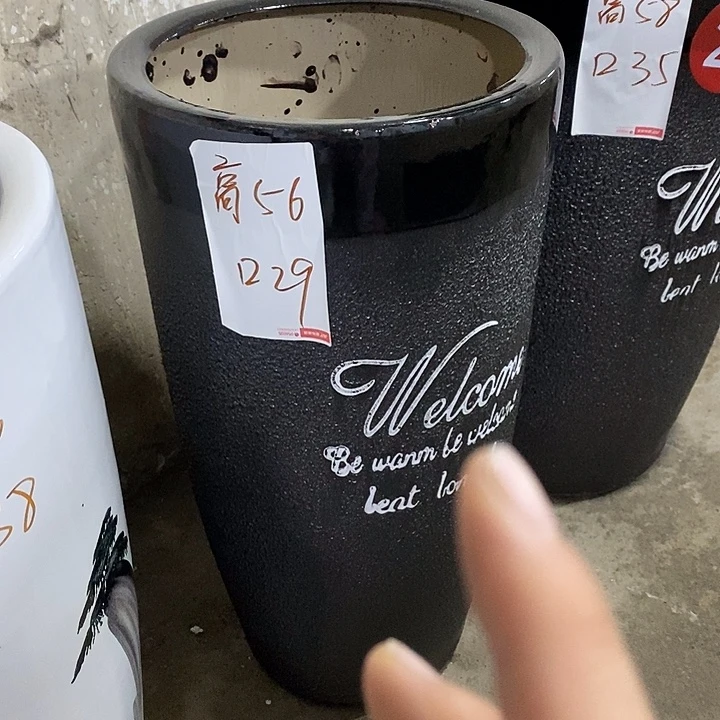 高温烧制特价一个陶瓷花盆